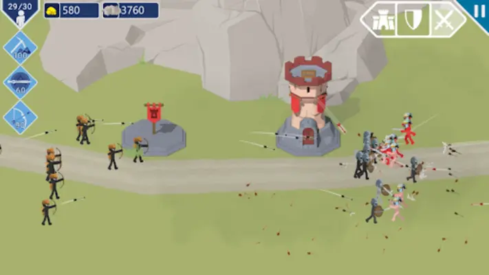 Clash of Sticks android App screenshot 4